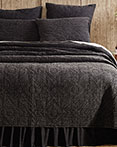 Cheyenne Black Denim by VHC Brands Quilts