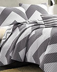 Libra Grey Coverlet by Mi Zone