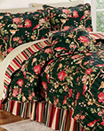 Charleston Chirp Noir by Waverly Bedding Collection