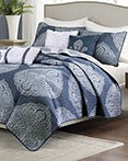 Rachel 6 PC Reversible Coverlet Set by Madison Park