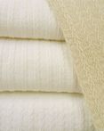 Cable Weave Blanket by Maine Heritage Weavers