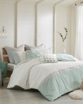Myla Ivory/Grey/Aqua by Urban Habitat