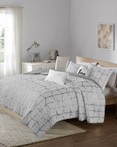 Raina Silver Coverlet by Intelligent Design