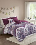 Tulay Purple Coverlet by Intelligent Design