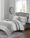 Bennett Grey Coverlet  by Madison Park