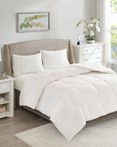All Season Warmth Oversized 100 Percent Cotton Down Comforter by True North