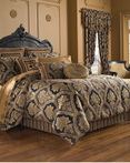 Reilly Black by Five Queens Court Bedding