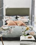 Peonia Grande Zinc by Designers Guild Bedding