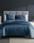 Lyndon Cobalt Blue by Riverbrook Home Bedding