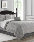 Catalina Grey by Waterford Luxury Bedding
