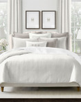 Pacific Stripe Mushroom by 6ix Tailors Fine Linens
