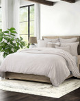 Walker Ticking Stripe Natural by 6ix Tailors Fine Linens